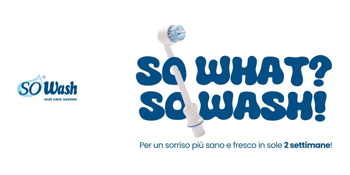 Acquista SoWash Idrogetto Dentale | Water Powered