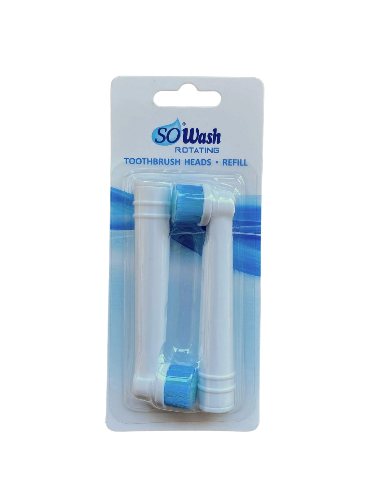 SoWash Rotating | 2 Medium bristle heads — Water Powered