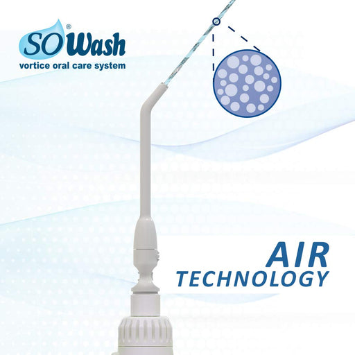SoWash testina Air 1 pezzo per SoWash Vortice Idropulsore Dentale Elettrico | Water Powered