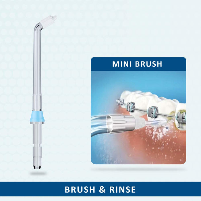 SoWash testina Mini Brush 2 pezzi per SoWash Vortice Idropulsore Dentale Elettrico-Water Powered