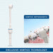 SoWash testina Vortice Orthodontic 2 pezzi per SoWash Vortice Idropulsore Dentale Elettrico-Water Powered