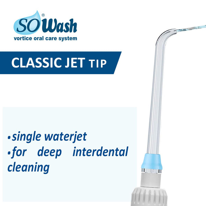 SoWash testina Classic Water Jet 4 pezzi per SoWash Vortice Idropulsore Dentale Elettrico-Water Powered