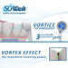 SoWash testina Vortice Brush Medium 2 pezzi per SoWash Vortice Idropulsore Dentale Elettrico | Water Powered