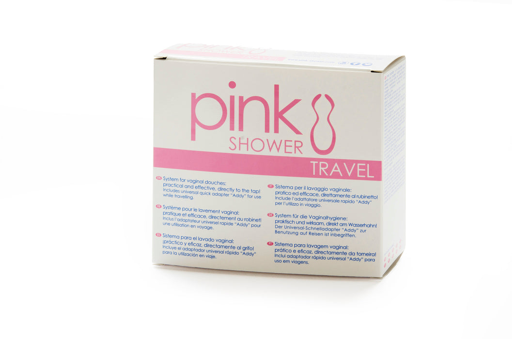 Pink Shower | Basic o Travel | Dispositivo per il lavaggio vaginale | Water Powered