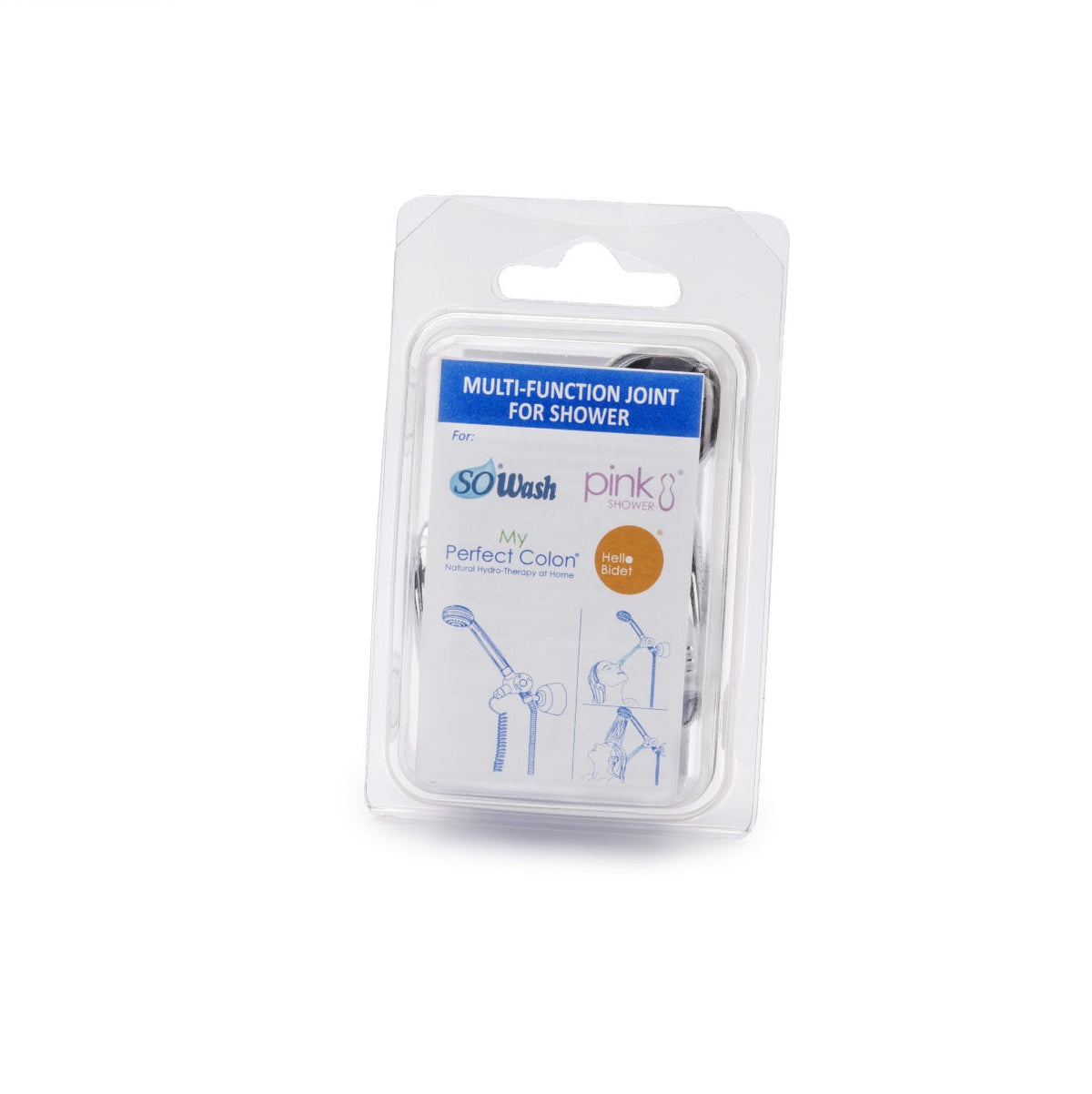 Multifunction Shower Fitting For connecting Water Powered devices to